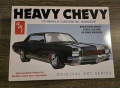 AMT Heavy Chevy ’70 Impala Custom SS Hardtop Special Release Original Art Series
