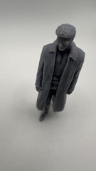 Los Angeles policeman Lt. Marion “Cobra” Cobretti 3-D printed Model Car diorama