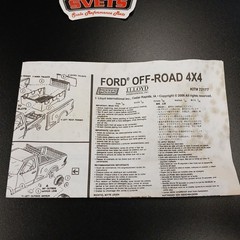 Lindberg Offroad 4×4 Ford F-150 1/25 Model Kit