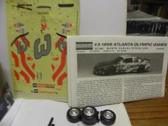 Monogram #85-2483 1/24 1996 Atlanta Olympic Games Monte Carlo Stock Car Opened