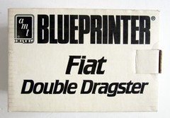 Vintage 1992 AMT release,, FIAT DOUBLE DRAGSTER, Complete