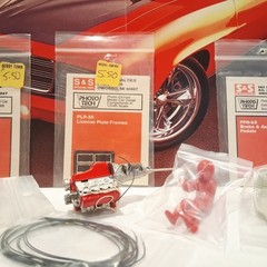 Vintage S&S Specialties 1/24 Model Car Parts Lot 3 NOS Photo-Etch Engine