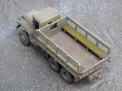 Roco Minitanks Painted WWII US GMC M-34 2.5 T 6×6 Troop Cargo Truck Lot #8786B©