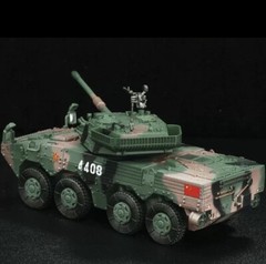 1/72 Scale China Army ZTL-11 Armored Assault Vehicle 8×8 Tri Colour Camouflage