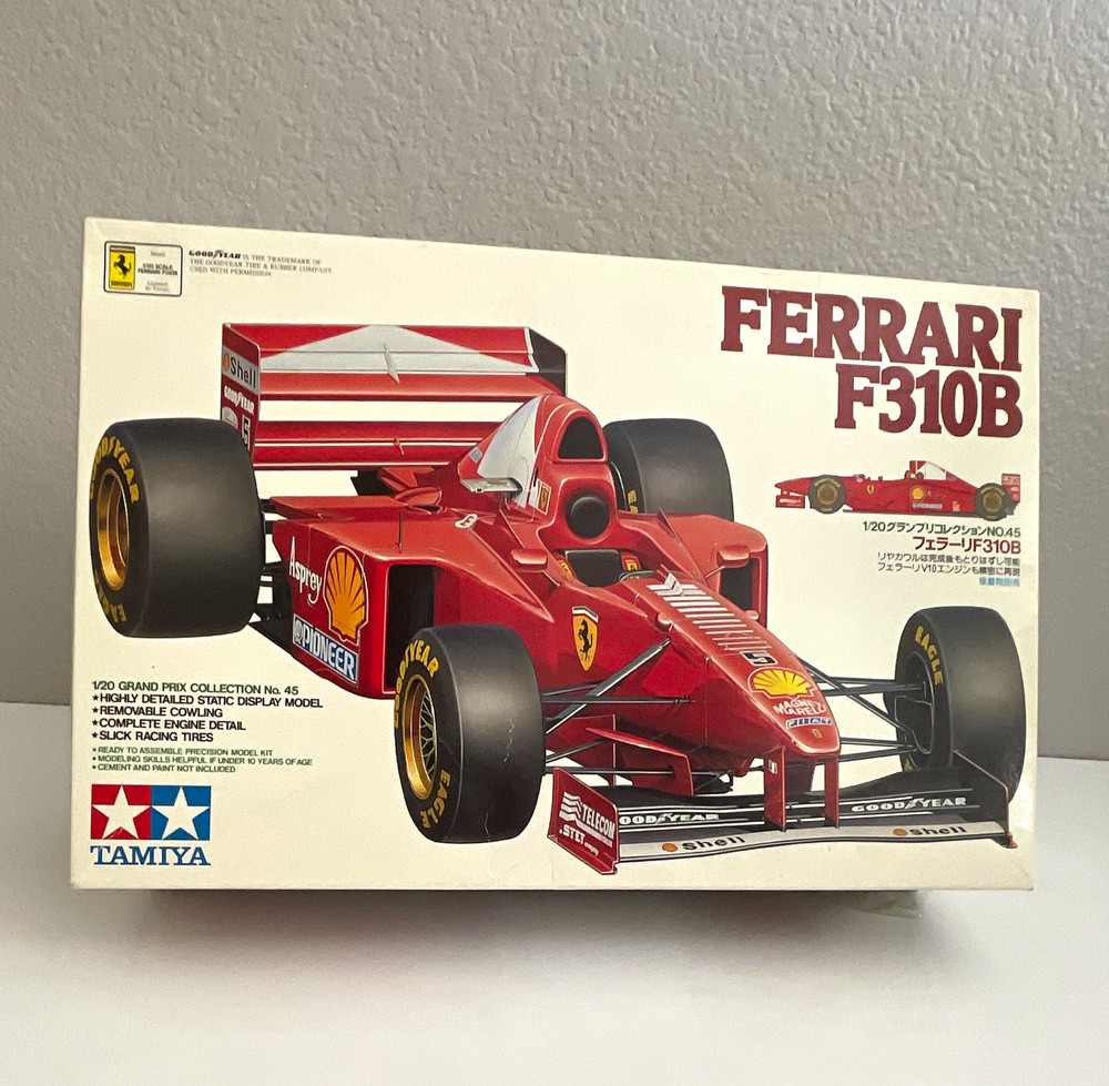 Tamiya 1:20 Ferrari F310B Plastic Car Model Kit Unassembled MPN 20045