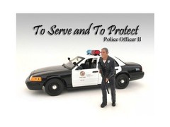 American Diorama AD24012 Police Officer II Figure For 1:18