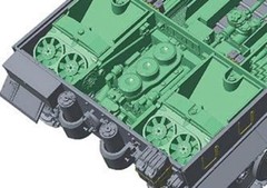 Rye Field Model RM-5003 – Model Kit Tiger I Early Production with Full Interior