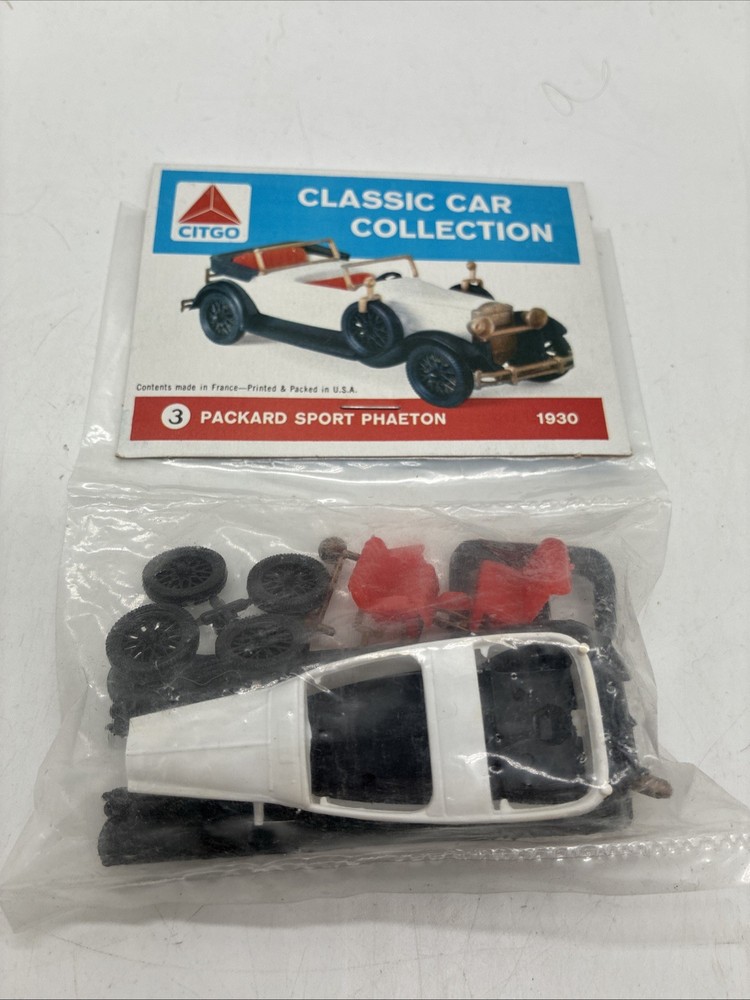 Citgo Classic Car Collection Packard Roadster 1930 model kit