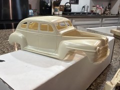 R & R RESIN 1948 PLYMOUTH 4-DOOR RESIN KIT! CIRCA 90’s-2000’s! VMCP!