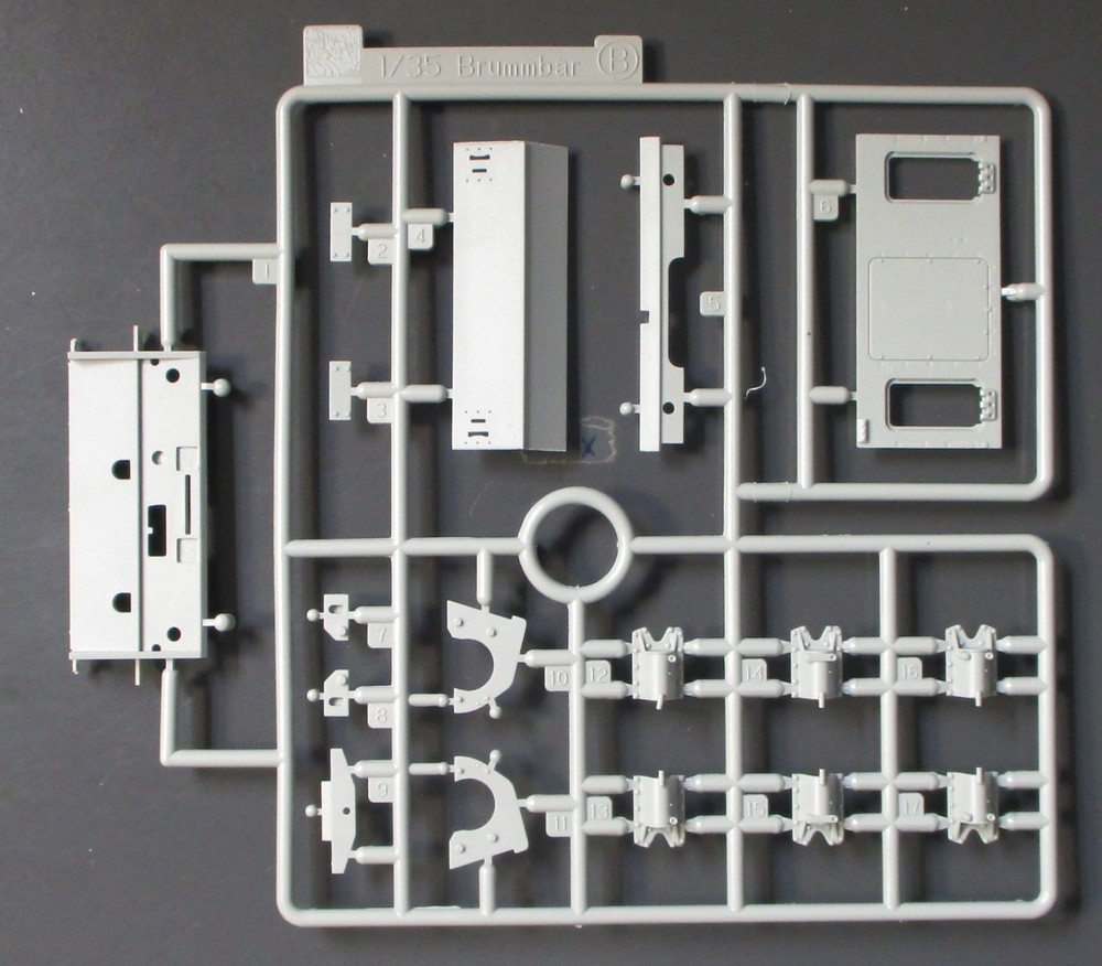Cyber Hobby 1/35th Scale Panzer IV H w/88 Flak – Parts Tree B from Kit No. 6667