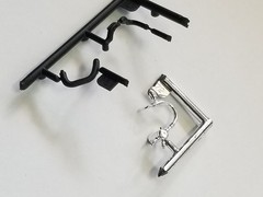 RADIATOR HOSES A/C LINES from 91 GMC Syclone Revell 1:25 Model 1991 Chevy S-10