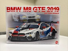 Platz NuNu 1/24 Racing BMW M8 GTE 2019 24 Hours of Daytona Winner w/ ADD ON