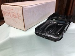 MAD DOG BatCar 1966 BATMOBILE RESIN CAST 1/24 SCALE MODEL KIT Started Paint