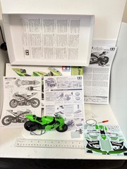 ~ TAMIYA Model 14109 Scale 1/12, Kawasaki NINGA ZX-RR ~ Assembled Built w/ Box ~