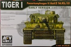 AFV CLUB 1/48 WWII German Tank Tiger 1 Panzer VI Ausf.E Sd.Kfz. 181 EARLY Ver.