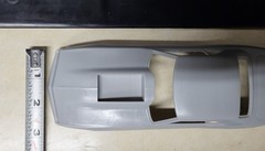1/24 scale resin 3d printed 1969 Camaro Blown Pro Mod drag body model slot car