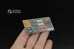 Quinta Studio 1/24 1/25 Metal License Plates CA CO NV WA HI WY MT ID Photoetch