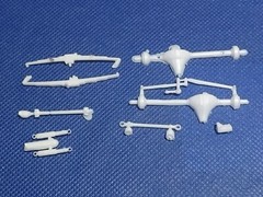 🌟 4×4 Front End Jeep Renegade Golden Hawk 1:25 Scl 1000s Model Car Parts 4 Sale