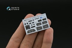 QD24006 Quinta Studio 1:24 Nissan Skyline GT-R R32 Interior 3D Decal for Tamiya