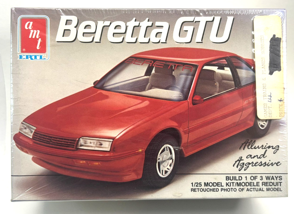 BRAND NEW SEALED AMT ERTL 6273 1/25 Scale 1989 Beretta GTU