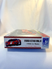 FUJIMI FORD GT40 MK.II model kit NEW in FACTORY BOX SEALED FACTORY BAG
