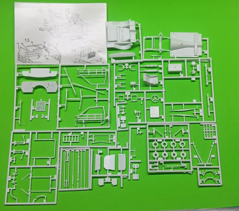 1975 Monte Carlo 1/25 Frame Chassis Roll Cage Salvino Jr NASCAR Donor Kit Mt Dew
