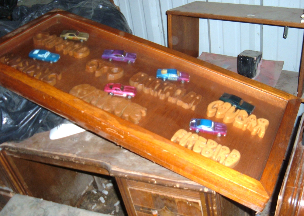 7 AMT ALL STARS 60’S MUSCLE CARS COFFEE TABLE TOP / WALL HANGING