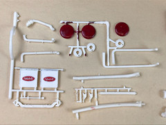 AMT Peterbilt 1:25 BUDWEISER 352 PACEMAKER CABOVER Truck Kit T551 ~Started AS-IS