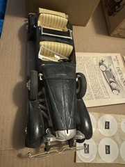 Hubley SJ Duesenberg Diecast Metal Model Kit w/ Chrome Parts 1:18 MPN 4864