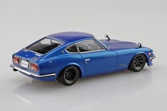 Aoshima 1/32 Model Car Snap Kit 15CU-BE Nissan S30 240Z Fairlady Z Custom (Blue)