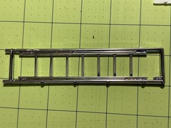 AMT 1239/06 Fruehauf Tanker Trailer Kitbash Parts Chrome Tank Ladder
