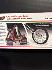 REVELL 17325 EVIL IRON CUSTOM CHOPPER TRIKE MODEL KIT-NIB-1/8 SCALE