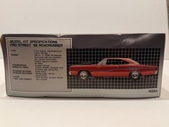 AMT Ertl Pro Street 1968 Plymouth Roadrunner 1/25 Kit #6884 Sealed Bags