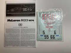 *VINTAGE* TAMIYA #45 1:12 Scale “McLaren M23 1974” Unassembled Model Kit
