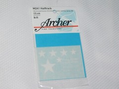 Archer 1/35 M2A1 Half-track Markings 10th AD 61.AB ARMORED Germany 1945 AR35232