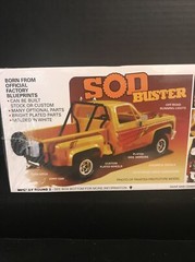 MPC 972/12 SOD BUSTER CHEVY 4×4 PICKUP MODEL KIT-NIB-1/25 SCALE