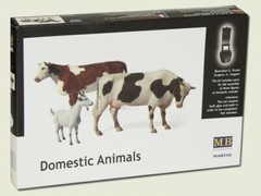 Master Box 3566 Domestic Animals Milk Cow Plastic Model Scale 1/35