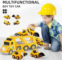 Veslier Construction Truck Toys for Boys Girls Age 1 2 3 4 5 6 Years…