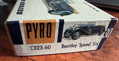 Pyro BENTLEY COMPETITION SPEED SIX Car Model Kit 1/32 Scale Table Top Series