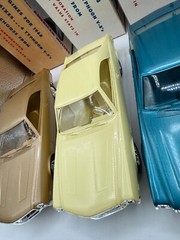 7 NOS Johan 1968 AMC Javelin SST Dealer Promo Cars w/ Original Boxes & CASE BOX