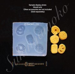 1:12 Scale DIY 3D Dollhouse Miniature Resin/Polymer Clays Mould – No# 04