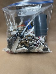 MISC 1 POUND Bag Model Car Truck Parts LOT Frame Body Motors Interior READ DSC