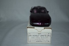 AMT Ertl 1:25 Promo 1995 Chevrolet Corvette ZR-1 Dark Purple Mettallic 6667