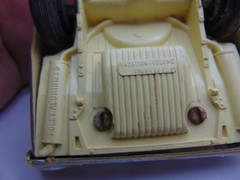 Vintage 1962 Ford Galaxie 500 Dealer Promo Model Parts Car Missing Wheel