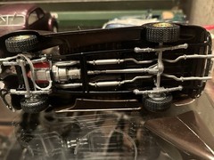 Detailed Model of A Customized 1939 Chevrolet Coupe Hot Rod. 1:24 Monogram Kit