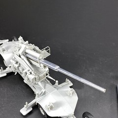 For 1/35 German FLAK 40 HobbyBoss 84545 Model Durable Metal Barrel Spare Part