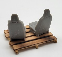 Mobern JDM Seats For 1/24 And 1/25 Scale Model Cars (Set of 2)