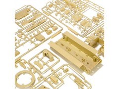SKILL 4 MODEL KIT GERMAN TIGER I HEAVY TANK 1/32 DIECAST BY METAL PROUD 962043