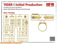 RYEFIELD MODEL RFM RM-5001U 1/35 Tiger I Initial Production Early 1943