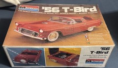 MONOGRAM 1956 FORD T-BIRD 1/24 Scale Kit #2289 Molded In Red -Factory Sealed NIB